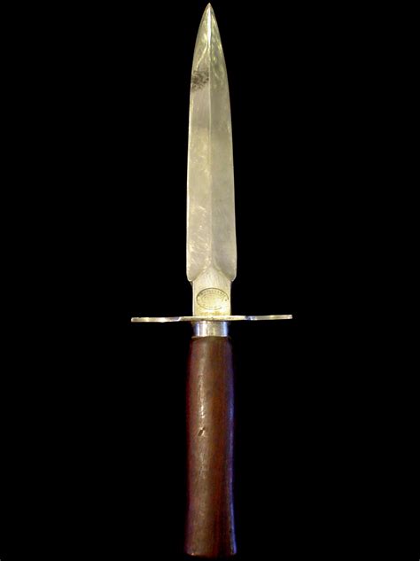 Rare Ww1ww2 French Trench Fighting Knife Commandocoutellerie Thiers