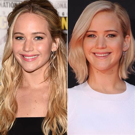 Jennifer Lawrence Celebrity Hairstyle Changes 2015 Popsugar Beauty