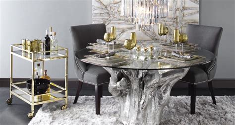 Zgallerie duplicity table at the missing piece. Dining Room Inspiration | Round Sequoia Dining Table | Z ...