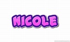Nicole Logo | Herramienta de diseño de nombres gratis de Flaming Text