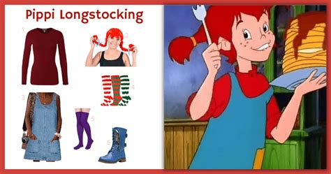Pippi Longstocking Costume For Cosplay And Halloween 2024