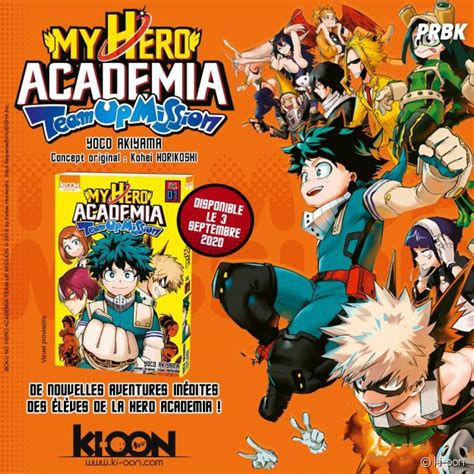 My Hero Academia Team Up Mission Le Spin Off Du Manga Débarque