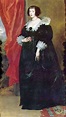 Retrato de Margaret de Lorraine – Duquesa de Orleans – Anthony Van Dyck ...