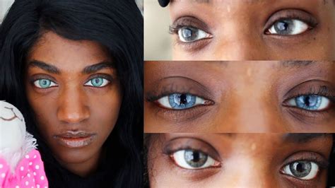 Green Dark Skin Colored Contacts For Dark Eyes Algomasquepanales
