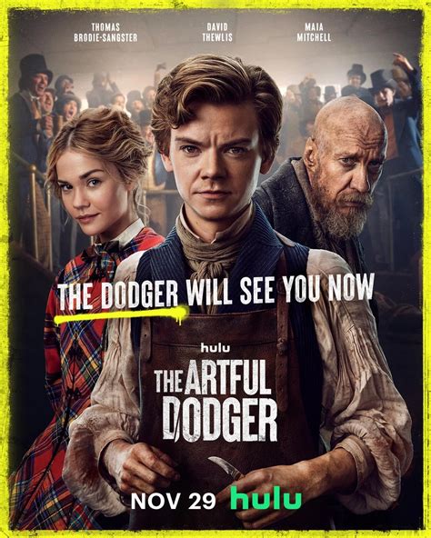 Hollywood Spy See Hulu S The Artful Dodger Period Set Series Official Trailer With Thomas