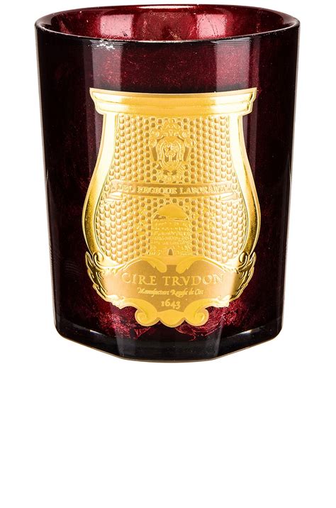 trudon nazareth classic scented candle in burgundy fwrd