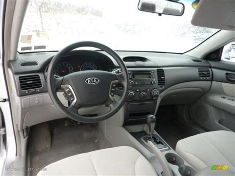 Gray Interior 2006 Kia Optima Ex Photo 42451039