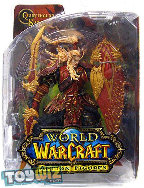 World Of Warcraft Series 3 Quinthalan Sunfire Action Figure Blood Elf