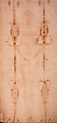 Photograph of the front of the Holy Shroud of Turin | Turin shroud ...