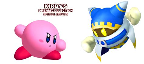 Wii Kirbys Dream Collection Kirby And Magolor Renders The Spriters