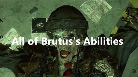 Mob Of The Dead All Of Brutuss Abilities Wardenzombie Boss Youtube