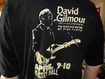 David Gilmour of Pink Floyd T-Shirt XXL Black Massey Hall 2006 Toronto ...