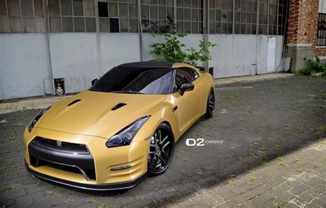 Wallpaper Nissan Gt R R35 Gold Images For Desktop Section Nissan