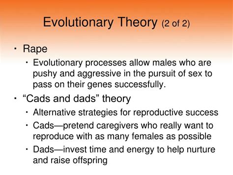 Ppt Evolutionary Theory Powerpoint Presentation Free Download Id783052