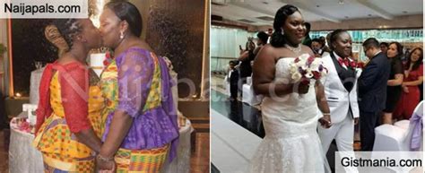 Shocking Photos Of Ghanaian Lesbians Getting Married In Holland Has Gone Viral Gistmania