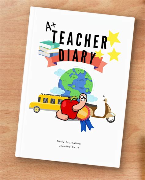 A Teacher Personal Daily Diary For Educators Etsy Uk