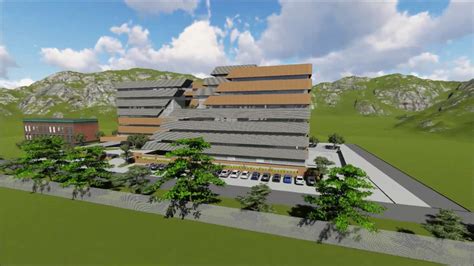 Paf Hospital Islamabad Final Concept Design Animation Youtube