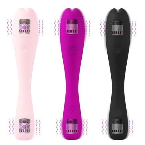 Buy Magnetic Charging Waterproof Dual Vibration Dildo