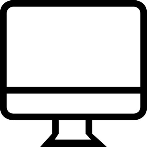 Computer Screen Outline