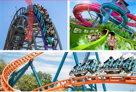 3 Parks For 2 Seaworld Aquatica And Busch Gardens 14 Days Unlimited