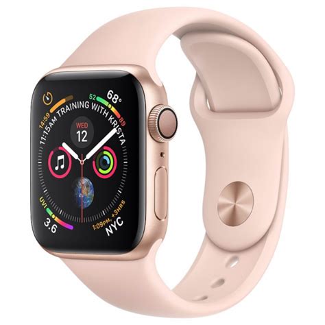 Apple Watch 4 - ROSE GOLD png image