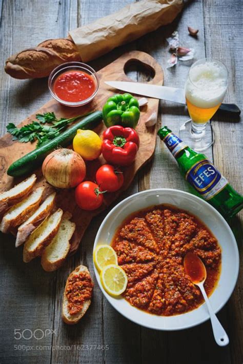 Turkish Appetizer Dishes Acili Ezme By Mackinpo IFTTT 500px Yemek