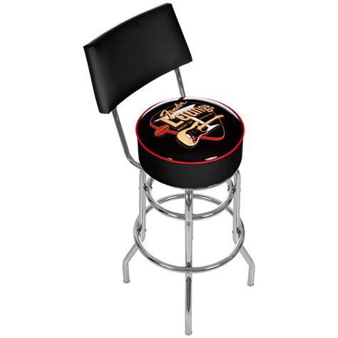 Whether you are furnishing a neighborhood sports bar, an upscale lounge, or your neighborhood diner's counter, we have the bar stools that are just what you are. Fender® Padded Bar Stool with Backrest - 300063, at Sportsman's Guide