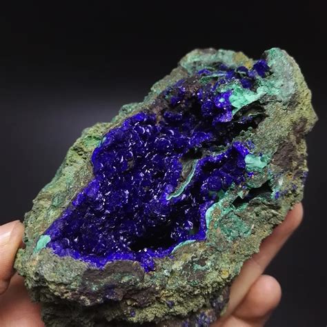 420g Natural Stones And Minerals Rock Azurite Specimen Crystal Rare Ore