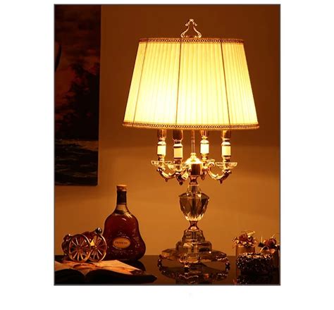 Fashion Ofhead K9 Crystal Table Lamp Luxury High Quality Crystal Table