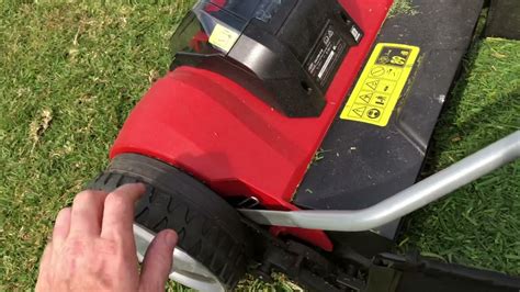 Ozito Battery Cylinder Lawn Mower And Review YouTube