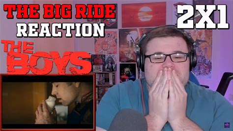 The Boys Se2 Ep1 The Big Ride Reaction Youtube