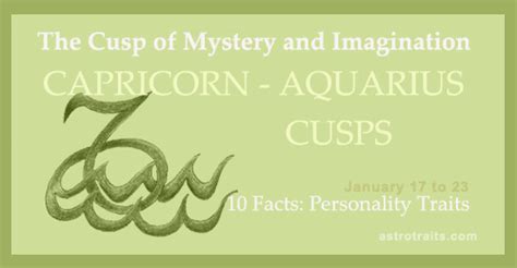 10 Facts About Capricorn Aquarius Cusps ♑♒