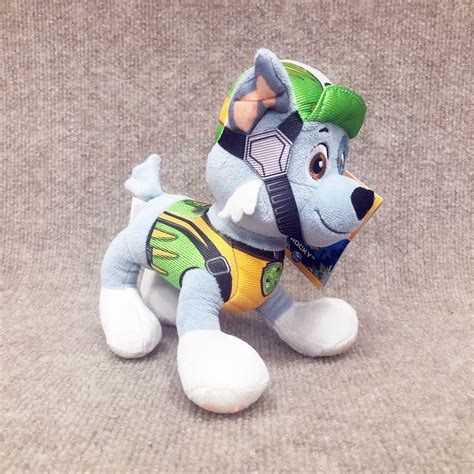 New Paw Patrol 7 Inch Dino Rescue Rocky Plush Kayleigh And Co