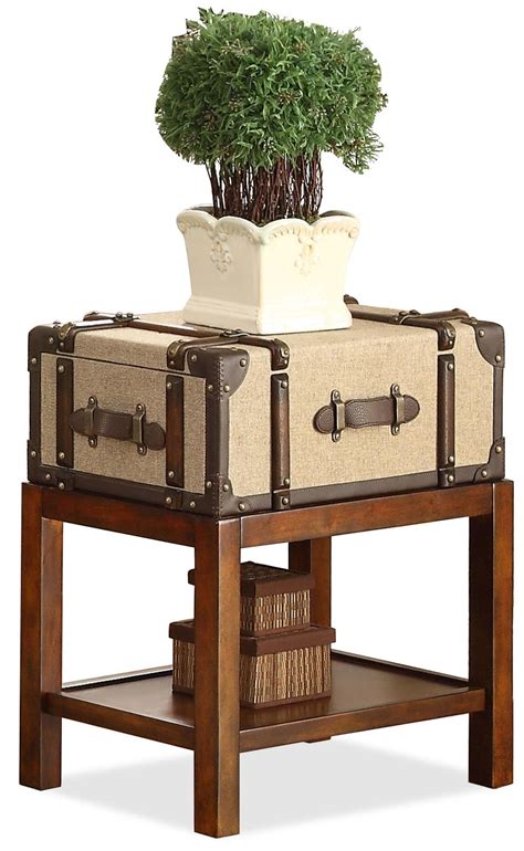 Riverside Furniture Denali Suitcase Chairside Table Lindys Furniture