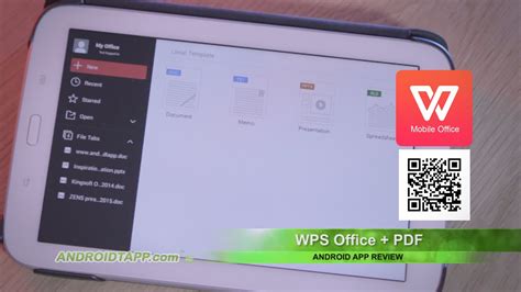 Wps Office Pdf Android App Review Youtube