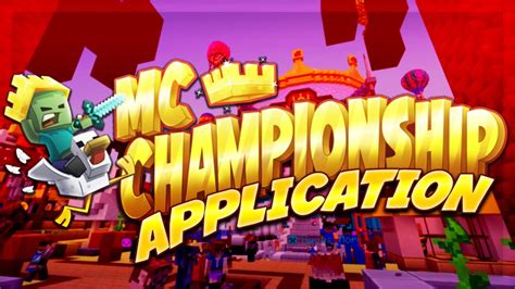 Mc Championship 10 Application Video Youtube