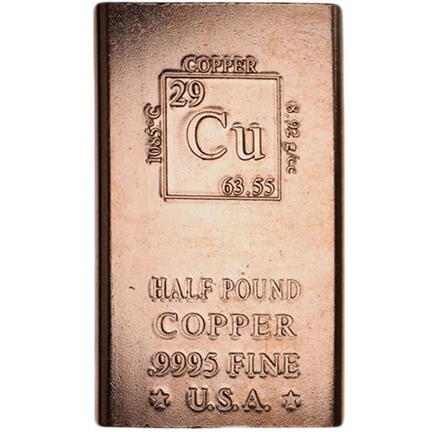 Buy 12 Pound Copper Bullion Bars 999 12 Lb L Jm Bullion