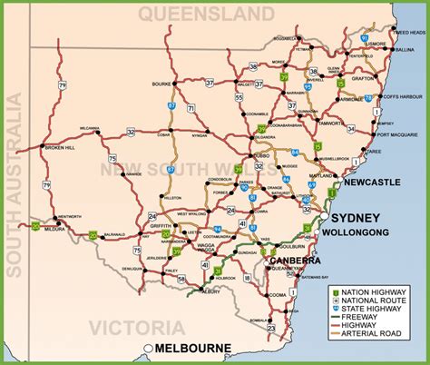 Young Nsw Map