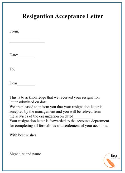 Sample Immediate Resignation Letter Database Letter