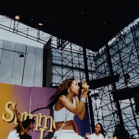 Aaliyah Summer Jam 1997 Rare Photos Aaliyah Archives