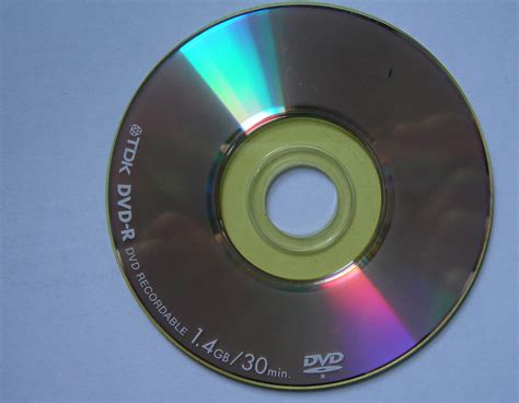 Mini Dvd R By Tdk Showing Disc Error On Sony Camera