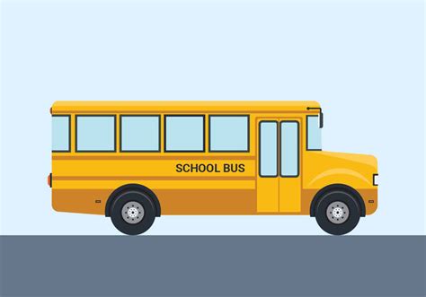 School Bus Vector Illustration 229419 Vector Art At Vecteezy