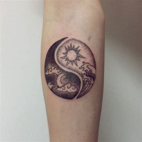 50 bijpassende yin yang tatoeages voor koppels eenvoudige ontwerpen tattoo safe