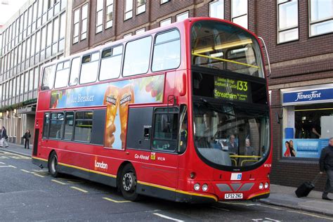 London Bus Routes Route 133 Liverpool Street Streatham Station Route 133 London General