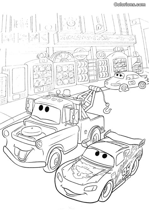 Disegni Colorare Cars 2 Best Immagini Coloring Book