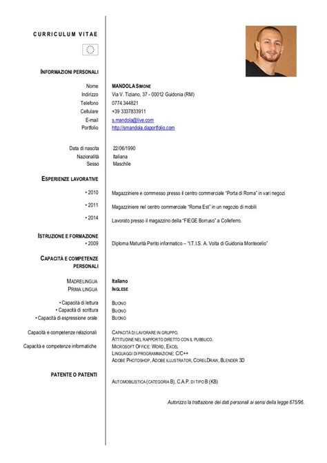 Europass cv => european resume template © download it for free and customize it in word. Formato europeo per il curriculum vitae da compilare italiano