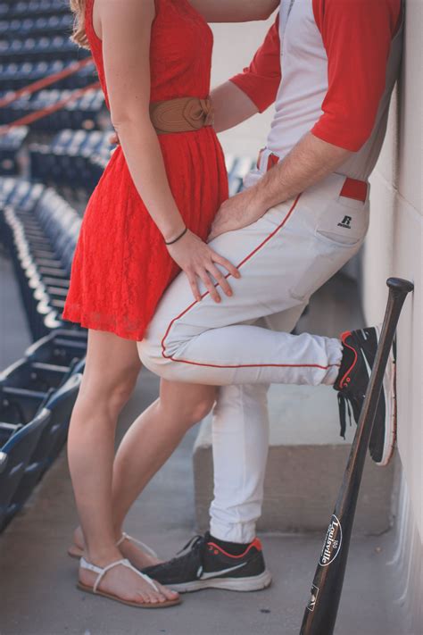 Baseball Engagment Love Love Love Baseball Engagement Photos Baseball Couples Baseball Wedding