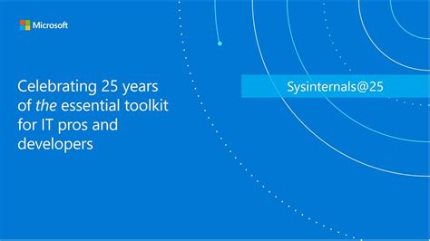 Sysinternals25 Full Event Replay Demos Tips Stories Microsoft