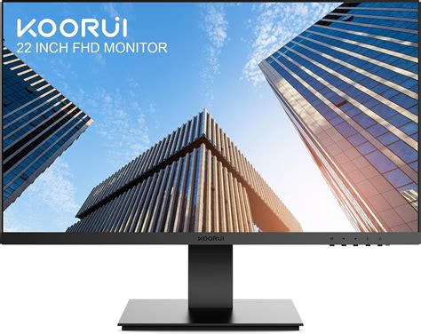 Koorui 22 Inch Business Computer Monitor Fhd 1080p 75hz Desktop