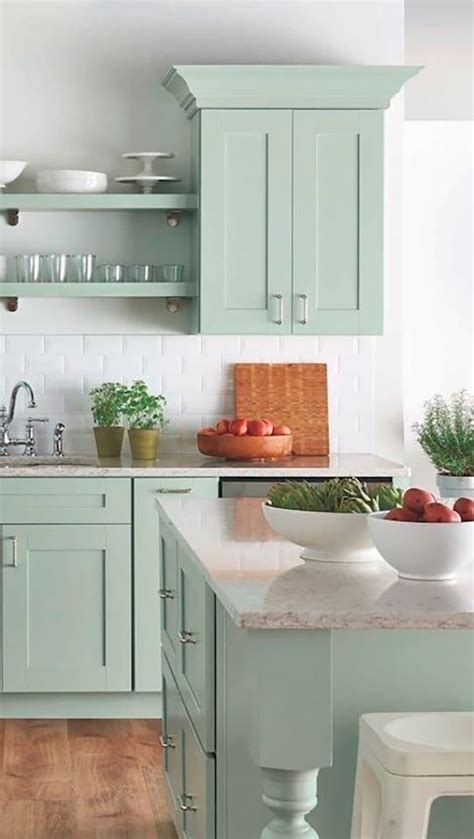 Ideas Para Pintar Los Muebles De La Cocina Green Kitchen Designs